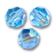 Bola Swarovski 5000 8 mm Aquamarine AB x1