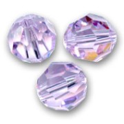 Cuenta redonda Swarovski 5000 8 mm Violeta x1