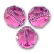 Perla redonda Swarovski 5000 8 mm Rosa x1