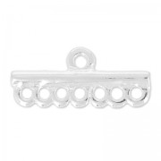 Terminal 7 vías para apretar 26.5x12 mm argenté x1|raw }}