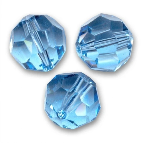 Swarovski 5000 perlas redondas 3 mm Aguamarina x20