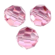 Swarovski 5000 3 mm Rosa Claro cuentas redondas x20