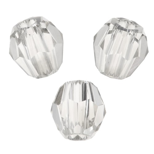 Swarovski 5000 perlas redondas de 3 mm - Crystal Silver Shade x20