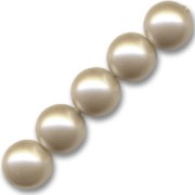 Perlas Swarovski 5810 6 mm Platinium Pearl x10