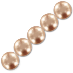 Perladas Swarovski 5810 6 mm Rose Gold Pearl x10