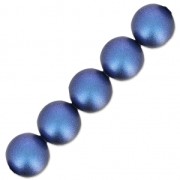 Perlas nacaradas Swarovski 5810 6 mm Iridiscente Azul Oscuro Perla x10