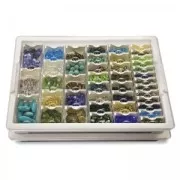 Assorted Bead Storage Tray - Bandeja y surtido de cajas