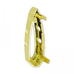 Engaste Prismatic PureCrystal 4331 15 mm dorado x1