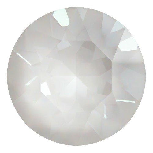 Cabujón Swarovski 1088 8 mm - Cristal Electric White Ignite x1