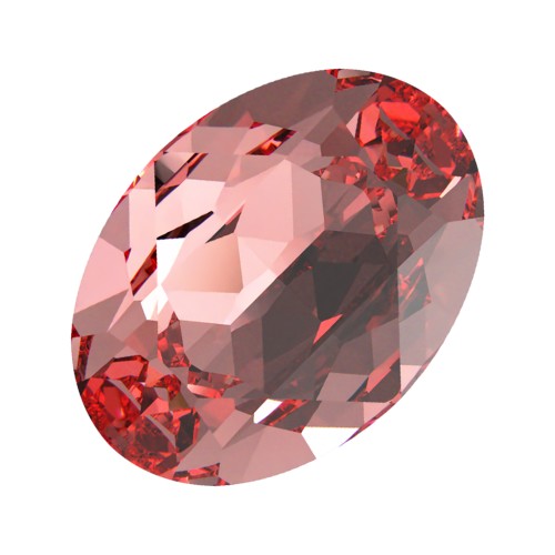 Cabujón Swarovski 4120 8x6 mm - Rosa Melocotón x1
