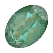 Cabujón Swarovski 4120 14x10 mm Cristal Silky Sage DeLite x1