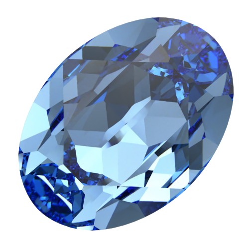 Cabochon Swarovski 4120 14x10 mm - ReCreated Cool Blue x1
