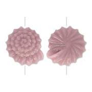Concha en resina 11.5 mm Lilas x1