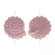 Concha en resina 11.5 mm Lilas x1
