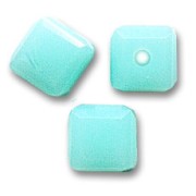 Cubos Swarovski 5601 4 mm Mint Alabaster x8