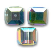 Cubo Swarovski 5601 6 mm Cristal Vitrail Mediano x1