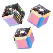 Cubo Swarovski 5601 6 mm Cristal Vitrail Mediano x1