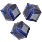 Swarovski 5601 Cubos 8 mm - Reinvented Dark Sapphire x1
