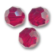 Swarovski 5000 perlas redondas 2 mm Siam x50