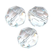 Cuentas redondas Swarovski 5000 2 mm Cristal Moonlight x50