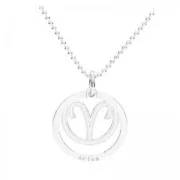 Colgante Aries - 18.5 mm  de Plata Sterling 925 x1