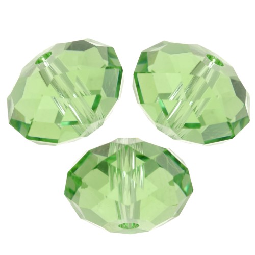 Swarovski plano redondo 5040 8 mm - ReCreated Peridot x1