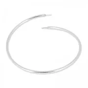 Pulsera flexible 22,5 cm para semi-agureadas de Plata 925 x1