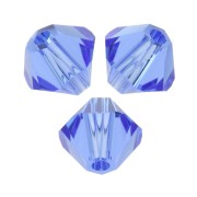 Peonzas de cristal Swarovski - 5328 2,5 mm Zafiro x50