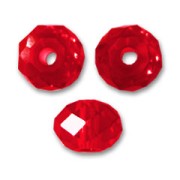 Bolas aplanadas Swarovski 5040 4 mm Light Siam x20|raw }}
