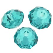 Swarovski 5040 Cuentas redondas aplanadas de 4 mm - Circonio Azul x20|raw }}