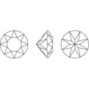 Cabuchón Swarovski 1088 6 mm Crystal Laguna DeLite x1