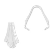 Enganche para colgante flor de lis 7.8 mm Plata 925 x1|raw }}