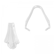 Enganche para colgante flor de Lis 15 mm Plata 925 x1|raw }}