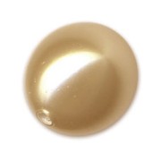Perlada Swarovski semi-agujereada 5818 8 mm Vintage Gold Pearl x