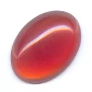 Cabuchón ovalado 18x13 mm imitación Carnelian