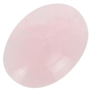 Cabuchón ovalado 25x18 mm Cuarzo Rosa