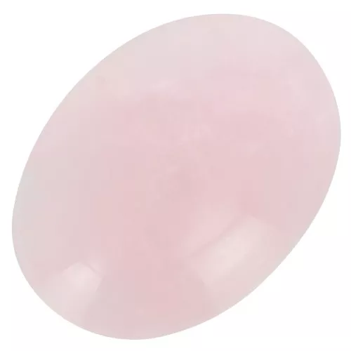 Cabuchón ovalado 25x18 mm Cuarzo Rosa