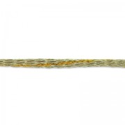 Cordon en lurex 2 mm Dorado/Sand x 2m|raw }}