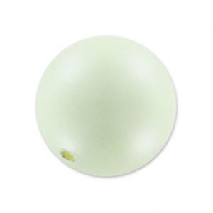 Perlada Swarovski semi-agujereada 5818 4 mm Pastel Green Pearl x1