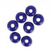 Cuentas de Rocalla Preciosa 6/0, 4 mm - Azul cobalto, 20 g