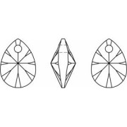 Mini Pera Swarovski 6128 10 mm Jet x1