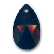 Lágrima Swarovski 6106 16 mm Jet x1