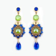 Swarovski 6106 16 mm Aguamarina Shimmer lágrima x1