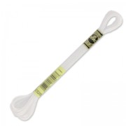 Hilo para bordar DMC Mouliné Efecto Luz White (5200) x8m|raw }}