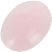 Cabuchón ovalado 40x30 mm Cuarzo Rosa|raw }}