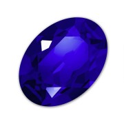 Cabujón Swarovski 4120 6x4 mm Majestic Blue x1