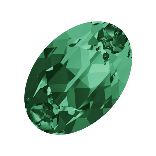 Cabochon Swarovski 4120 6x4 mm Esmeralda x1