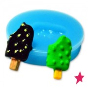 Mini molde de silicona 10x19 mm Helado