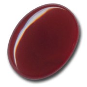 Cabuchón ovalado 40x30 mm Red Agate|raw }}