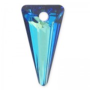 Colgante Espiga Swarovski 6480 18 mm Cristal Azul Bermuda|raw }}